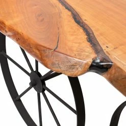 Cheapest 😀 Custom Wood Creations Pier 1 Amish Handmade Live Edge Wagon Wheel Coffee Table 🛒 -Cheap Living Room Store 80fa4c8940656201623fb54bea33da0a3b972468 1500 1500 m