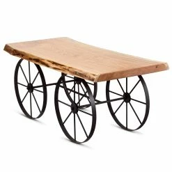 Cheapest 😀 Custom Wood Creations Pier 1 Amish Handmade Live Edge Wagon Wheel Coffee Table 🛒 -Cheap Living Room Store bd0dbf076de5a36e727cad470664a5ab422f0f05 1500 1500 m