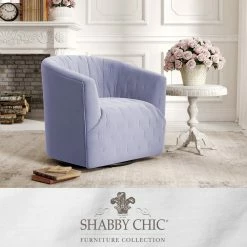 Coupon 🎁 INSPIREDHOME CO Kayleen Upholstered Swivel Accent Chair ✨