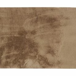 New 🎁 HomeRoots Luxe Faux Rabbit Fur Rectangular Rug ✨