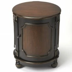 Buy 😉 HomeRoots Thurmond Drum Table 🎁 -Cheap Living Room Store hbvnwswuk4s7dkit4tzv