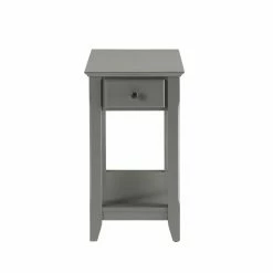 Budget 👏 HomeRoots Cutie Compact Single Drawer End Table 💯 -Cheap Living Room Store itvzv9asxhti0rqsenal scaled