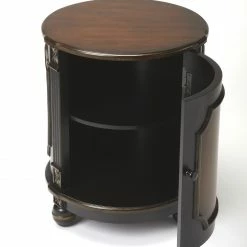 Buy 😉 HomeRoots Thurmond Drum Table 🎁 -Cheap Living Room Store mq8qo5htmgyfm1iwpgua