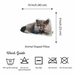 Best Sale 🎉 HomeRoots Exotic Cat Shape Decorative Throw Pillow 👏 -Cheap Living Room Store rxromythynhh0t5od67s