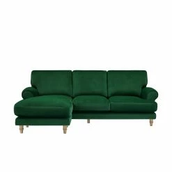 Budget ⭐ INSPIREDHOME CO Suri Contemporary Upholstered Chaise Sofa 🧨 -Cheap Living Room Store sxlivfxqc7dd2qz4nvvd