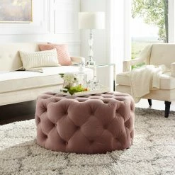 Cheap Living Room Store 27 Best reviews of π INSPIREDHOME CO Thelma Velvet Cocktail Ottoman π