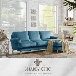 Budget ⭐ INSPIREDHOME CO Suri Contemporary Upholstered Chaise Sofa 🧨