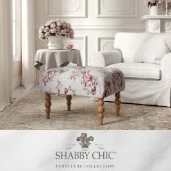 New 𧨠INSPIREDHOME CO Mariano Upholstered Ottoman π₯°