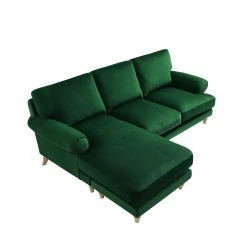 Budget ⭐ INSPIREDHOME CO Suri Contemporary Upholstered Chaise Sofa 🧨 -Cheap Living Room Store z5gkj02glxtfzqclbzo9